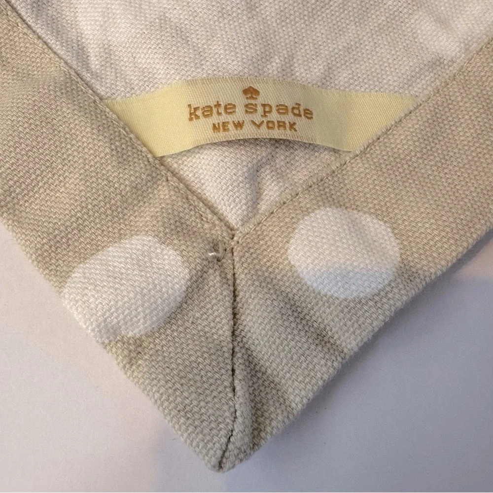 Kate Spade Beige Polka Dot Napkins